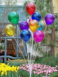 Colorful Glass Balloons