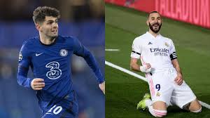 {{ mactrl.hometeamperformancepoll.totalvotes + mactrl.awayteamperformancepoll.totalvotes }} votes. Uefa Champions League Chelsea Vs Real Madrid First Half Report Pulisic And Benzema Score Check More