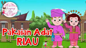 Download gambar animasi rumah adat betawi gambar. Pakaian Adat Riau Budaya Indonesia Dongeng Kita Youtube