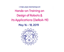 Maybe you would like to learn more about one of these? Hands On Training On Design Of Robots Its Applications Mepco Engineering College Tamil Nadu May 16 18 Registrations Open Noticebard