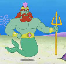 After spongebob completes several more tasks in order to convince a bus driver to agree to take them, he and patrick depart for neptune's paradise. King Neptune Encyclopedia Spongebobia Fandom