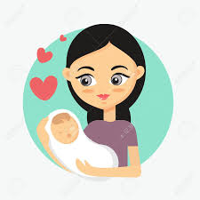 Maybe you would like to learn more about one of these? Mother Holding Her Little Baby How To Take Care Of The Child Royalty Free Cliparts Vectors And Stock Illustration Image 76262550