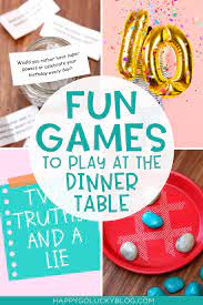 Listing of sites about games to play at dinner table. Fun Games To Play At The Dinner Table
