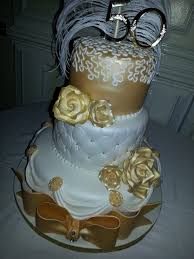 Gold 50th Birthday Cakes For Ladies Pin By Laura Conchacha On My Cakes 50th Birthday Cake 50th Birthday Cake For Women Birthday Cakes For Women