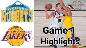 For the first time in these playoffs i actually. Nuggets Vs Lakers Highlights Full Game Nba Playoff Game 1 Youtube