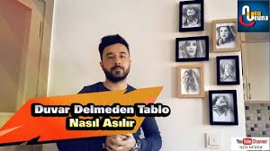 Eskimiş, duvarın hava almasını engelleyen, bir kısmı dökülmüş ya da nemlendmiş duvar kağıtlarını söküp duvarı boyaya hazır çeşitli sebeplerle duvar rengi ya da kağıdını değiştirmeye karar verdiniz, peki duvar kağıdı nasıl çıkarılır? Duvar Delmeden Tablo Nasil Asilir Youtube