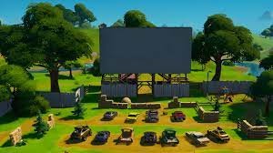 Fortnite Lonely Recliner Radio Station And Outdoor Movie Theater Locations Cameo Vs Chic Challenges Fortnite Wiki Guide Ign