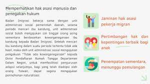 • hak asasi manusia seperti yang kita temukan saat ini terbentuk melalui proses yang sangat panjang; Memperhatikan Hak Asasi Manusia Dan Penegakan Hukum Menjamin Hak Dan Kepentingan Anak Dan Remaja Tanpa Ketergantungan Yang Bukan Kewarganegaraan Taiwan