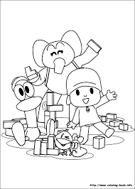 Download Pocoyo Coloring Pages Coloring And Drawing