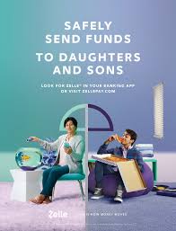 Zelle Money Flows On Behance Ads Creative Banks Ads Advertising Design