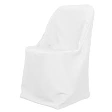 White folding chairs wedding reception. Buy White Wedding Reception Folding Style Chair Covers Set Of 10 Online In Vietnam B00158nqji