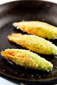 Zucchini Flowers Stuffed With Crab Zen Can Cook Zucchini Flowers Food Recipes