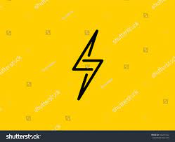 Lightning Bolt Minimal Simple Symbol Creative Flash Sign Design Vector Template Energy Pow Lightning Bolt Lightning Bolt Logo Logo Design Inspiration Simple