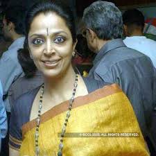 Veena Bhatt and Aditi at the evening Party at ISTA