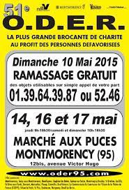Chinez depuis votre fauteuil ! Brocante Oder A Montmorency Les 14 16 Et 17 Mai 2015