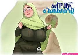 jilbab comic porn - Hentai 44