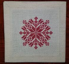 Maybe you would like to learn more about one of these? Fo Free Snowflake Pattern From Modern Folk Embroidery Great For A Quick And Easy Holiday Gift I Finished It In One Day Crossstitch