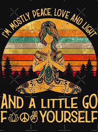 yoga tattoo women i m mostly peace love and light essential t shirt by alsamai yoga tattoos love and light buddha tattoo design