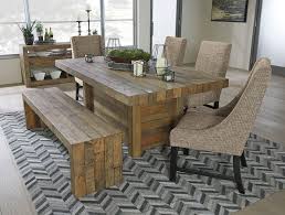 Enjoy free shipping on most stuff, even big stuff. Sommerford Dining Room Set W Fabric Chairs And Bench By Signature Design By Ashley 1 Review S Furniturepick