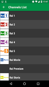 Da oggi, lunedì 12 settembre 2016, sono stati rinnovati i loghi e la grafica dei tre canali generalisti più rai 4 (canale 21) al momento rimangono invariati grafica e loghi degli altri canali della tv di stato, ovvero per: Italy Tv Today Free Tv Schedule For Android Apk Download