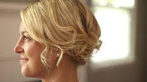 19 this quick messy updo for short hair. Short Hair Updo Tutorial Kin Community Youtube