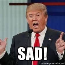 Since trump won the 2016 election, the left has adopted memes as a potent way to attack the president. Donald Trump Sad Memes