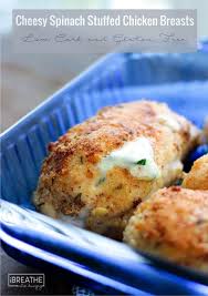 Keto Cheesy Spinach Stuffed Chicken Breast I Breathe I M Hungry