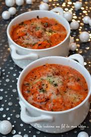 Ma Cuisine Au Fil De Mes Idees Cassolettes De Scampis A L Italienne Pour Noel Ou Pas Vis