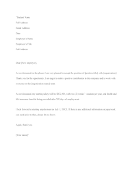 Verbiage that says you accept the company's offer of employment; 40 Professional Job Offer Acceptance Letter Email Templates á… Templatelab