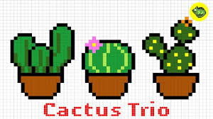Digital pdf pixel art kawaii unicorn 8 bit licorne pixel art facile dessin. Pixel Art Cactus Kawaii Facile Novocom Top