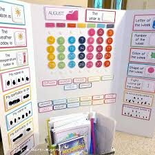Circle Time Board For Homeschool Elementary Classrooms Homeschool Elementary Kindergarten Learning Homeschool Calendar