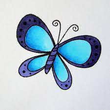 This is my first timelapse drawing video. Easy Butterfly Drawing Colour Novocom Top