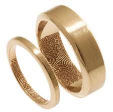 24 Unique Fingerprint Wedding Ring Weddingtopia Anillos Unicos De Boda Anillos De Pareja Anillos De Boda