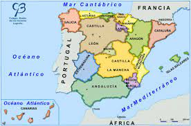 Mapa De Comunidades Autonomas De Espana El Blog De La Seño Mª José Estepa - Clase De 6º Del Cole "Solano" - Curso  2014/2015: Las Comunidades Au… | Social Science, Science, Primary Students