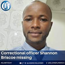 Thirty-eight-year-old correctional officer Shannon 'David' Briscoe is  missing. The police say Briscoe, who is from Seaview Gardens in St Andrew,  has been missing since August 11. He is of dark complexion, slim