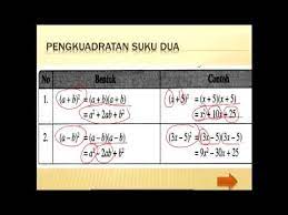 Media pembelajaran operasi bentuk aljabar smp kelas 8 sumber : Aljabar Untuk Smp Kls 7 Youtube