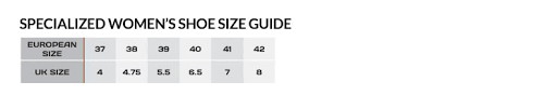 25 Uncommon Specialized S Works Shoe Size Chart