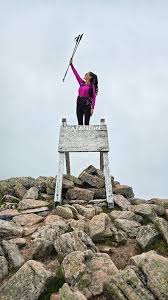 Don't look down!, #knifesedge #katahdin #gopro #knifesedgetrail #maine  #highestpeak #baxterstatepark #hyperlitemountaingear #pamola