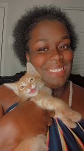 Chevy Chase, 8/21…Mr. Cardinal giving kitty a piece of his mind. 😂