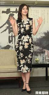 amami yuki at ao no ran press conference in taiwan 天海祐希 美しい人 女優