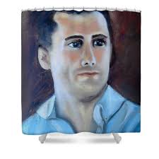 Adam Greeting Card by Angela Cartner