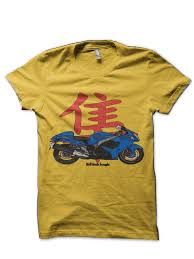 Hayabusa Yellow Half Sleeve T Shirt