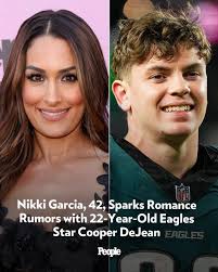 🔗: bit.ly/3Y5WN5G Nikki Garcia and Cooper DeJean are sparking dating  rumors after her recent trip to Philadelphia. 📷: Jesse Grant/Getty for The  Environmental Media Association; Cooper Neill/Getty