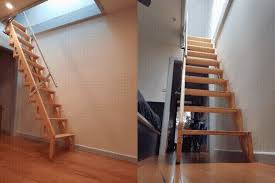 1 pair kayak steel wall mount rack ladder storage surfboard canoe folding hanger. Bcompact Hybrid Stairs Fold Flat To Provide More Living Space