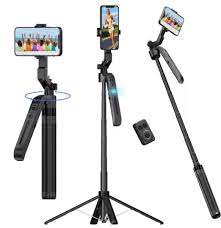 Automático Seguimiento Trípode de 360° , Sin App, de 32.5cm extensible  180cm para Teléfono con