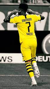 Jadon Sancho Borussia Dortmund Bvb Jadon Sancho Aesthetic Football Sancho