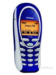 The phone included a wap browser and two games: Siemens A50 Celulares Com Estados Unidos