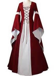 So Pretty Medieval Dress Costume Red And White Medieval Dress Renaissance Clothing Historical Dresses