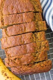 Best banana bread recipe with overripe bananas, walnuts and brown sugar. The Best Healthy Banana Bread Recipe Kristine S Kitchen