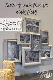 Layered Frames Rustic Frames Farmhouse Style Diy Decor